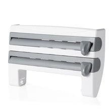 Load image into Gallery viewer, Kitchen Plastic Refrigerator Cling Film Storage Cutting Rack